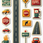 Travel & Exploration - Sticker Sheet v20